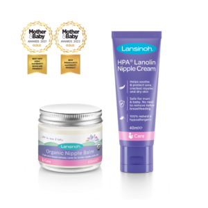 HPA Lanolin Nipple Cream & Organic Nipple Balm Duo Pack